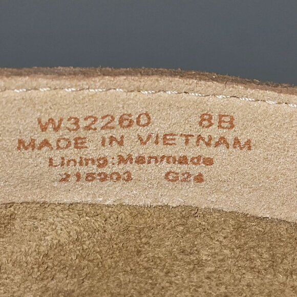 NEW Cole Haan Naia Ankle Boot Womens 8 Golden Toffee Suede Western Cowgirl Fall - Picture 13 of 14